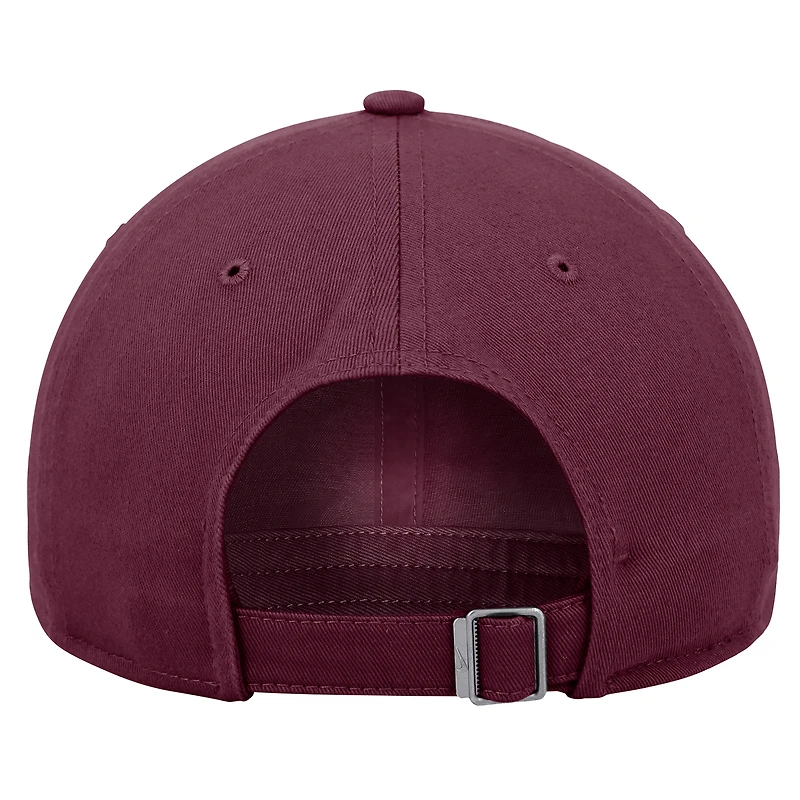 Casquette ajustable Nike Bordeaux Minnesota Golden Gophers Club pour homme