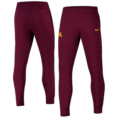 Pantalon en polaire Nike marron Minnesota Golden Gophers Club pour homme