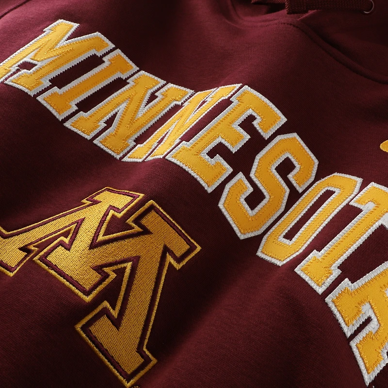 Sweat à capuche Nike Bordeaux Minnesota Golden Gophers Club pour homme