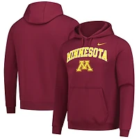 Sweat à capuche Nike Bordeaux Minnesota Golden Gophers Club pour homme