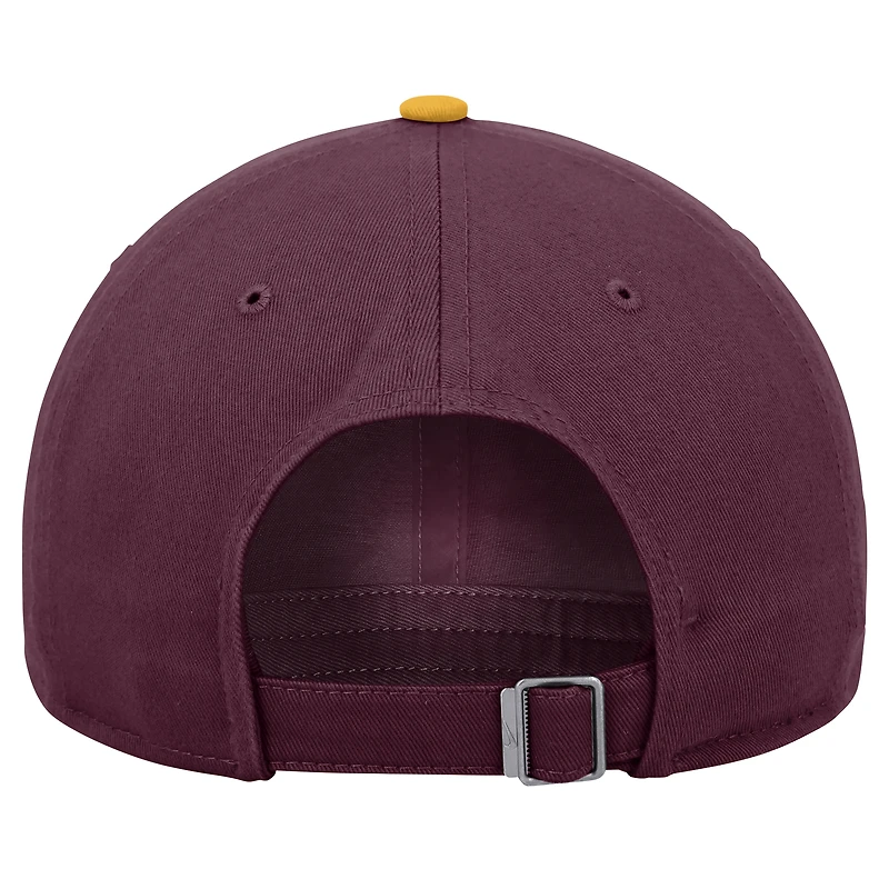 Men's Nike Maroon Minnesota Golden Gophers Colorblock Club Adjustable Hat