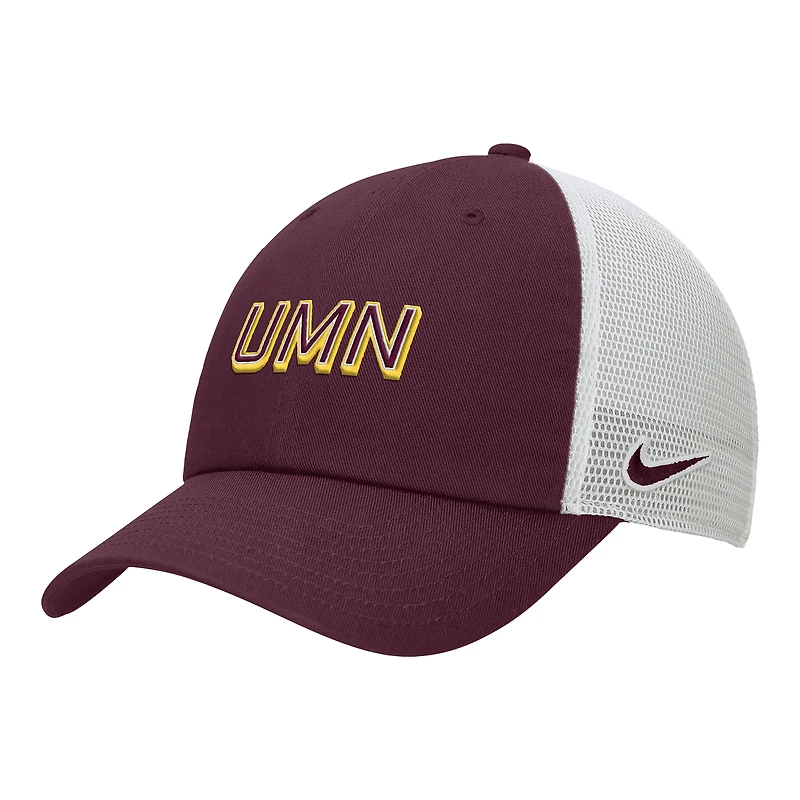 Casquette ajustable Nike On-Field Club pour homme, couleur bordeaux, des Golden Gophers du Minnesota