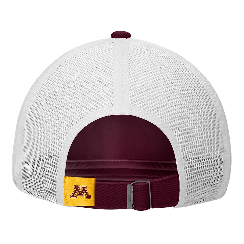 Casquette ajustable Nike On-Field Club pour homme, couleur bordeaux, des Golden Gophers du Minnesota