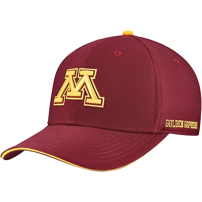 Casquette Nike Rise Performance Flex pour homme, couleur bordeaux, Minnesota Golden Gophers