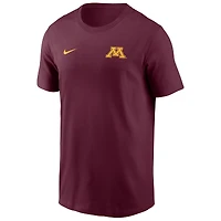 T-shirt Nike Dri-FIT marron Minnesota Golden Gophers pour homme
