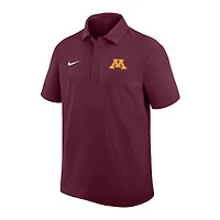 Men's Nike Maroon Minnesota Golden Gophers Woven Polo