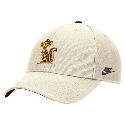 Men's Nike Natural Minnesota Golden Gophers Vintage Rise Dri-FIT Adjustable Hat