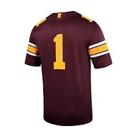 Maillot de football intouchable Nike #1 Maroon Minnesota Golden Gophers pour homme