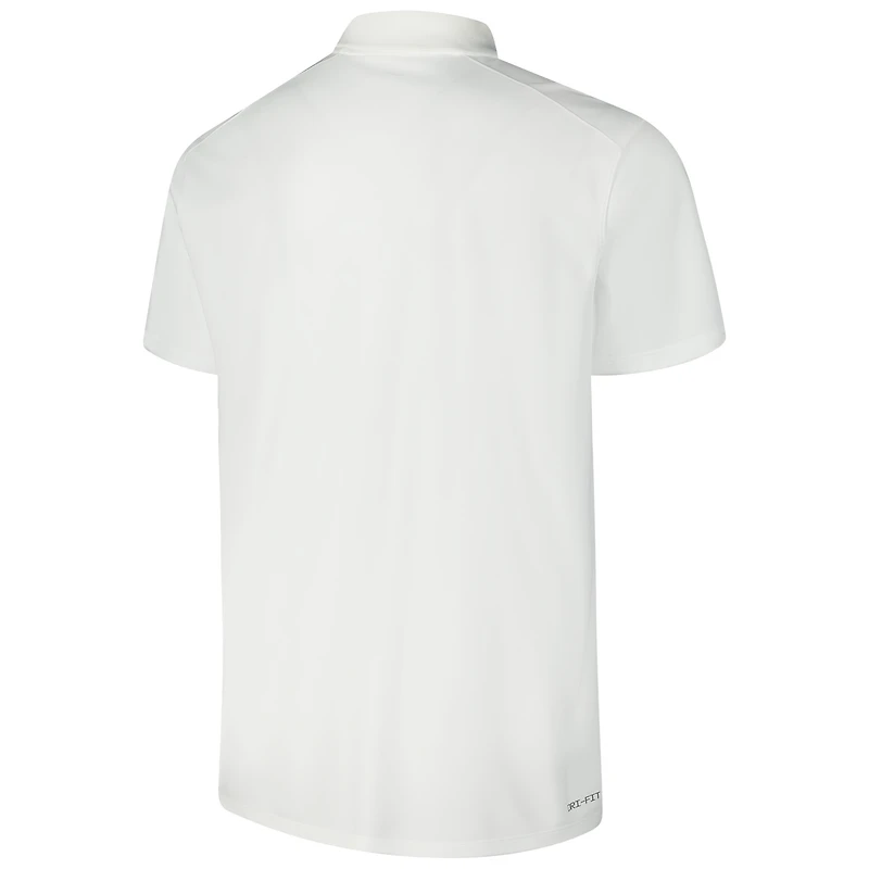 Polo Nike pour homme blanc Minnesota Golden Gophers 2024 Early Season Coaches Sideline
