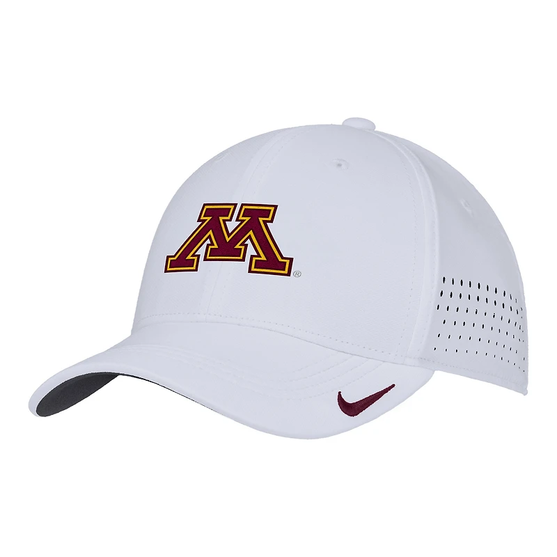 Casquette Nike blanche Minnesota Golden Gophers 2025 Performance Flex pour homme
