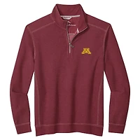 Men's Tommy Bahama Maroon Minnesota Golden Gophers Montego Bay Half-Zip Jacket