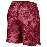 Short de bain Tommy Bahama pour homme, bordeaux, Minnesota Golden Gophers, Santiago Palms