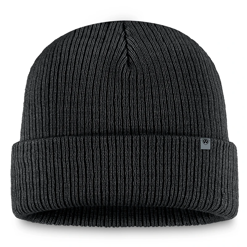 Men's Top of the World Black Minnesota Golden Gophers Uroot4 Patch Cuffed Knit Hat