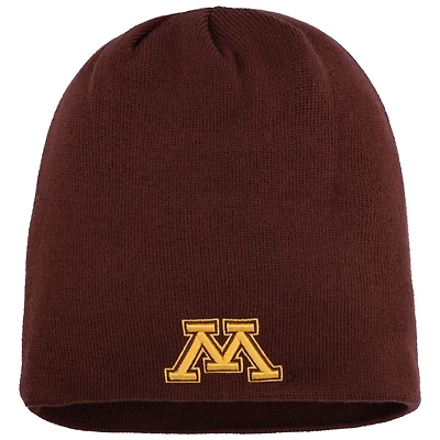 Bonnet en tricot marron Top of the World pour homme, motif Golden Gophers du Minnesota