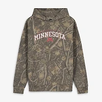 Men's Uscape Apparel  Camo Minnesota Golden Gophers Back Bay Fleece Hoodie
