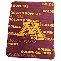 Couverture polaire classique 50" x 60" des Golden Gophers du Minnesota