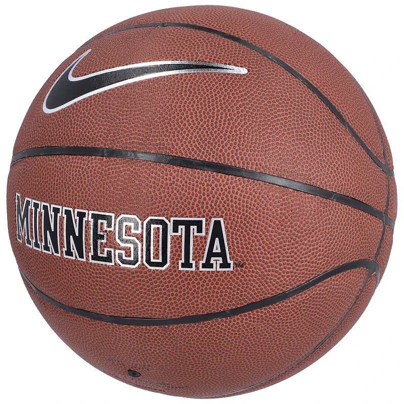 Ballon de basket-ball autographié Nike Minnesota Golden Gophers
