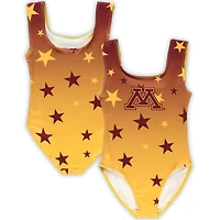 Justaucorps de danse ZooZatz Gold Minnesota Golden Gophers pour tout-petits