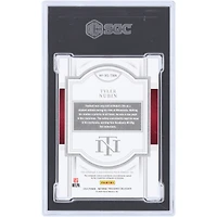 Tyler Nubin Minnesota Golden Gophers Autographed 2024 Panini National Treasures Collegiate Platinum Rookie Signatures #RS-TNN #1/1 SGC Authenticated 9/10 Rookie Card