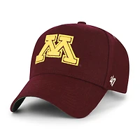 Casquette ajustable unisexe '47 Bordeaux Minnesota Golden Gophers Collections Golden Age Offside DT