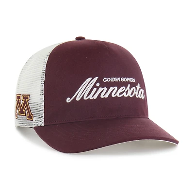Casquette ajustable unisexe « 47 » marron Minnesota Golden Gophers Contemporary Basics Foundation Trucker Hitch