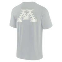 Unisex Fanatics Gray Minnesota Golden Gophers Elements Super Soft Short Sleeve T-Shirt