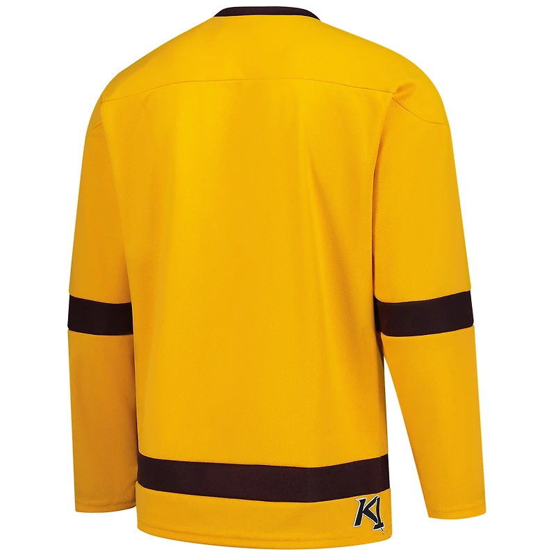 Maillot unisexe de l'équipe hockey féminin du 25e anniversaire des Golden Gophers Minnesota