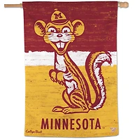 WinCraft Minnesota Golden Gophers Bannière verticale simple face College Vault 28" x 40"