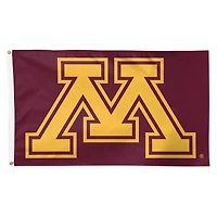WinCraft Minnesota Golden Gophers Drapeau de luxe simple face 3 pi x 5 pi
