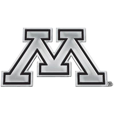 WinCraft Minnesota Golden Gophers Chrome Auto Emblem