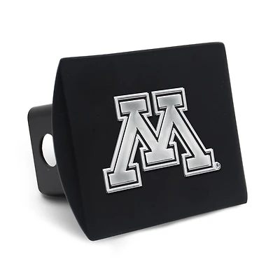 Housse d'attelage WinCraft en métal chromé de qualité supérieure avec logo des Golden Gophers du Minnesota