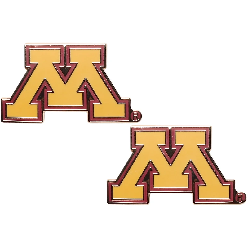 Boucles d'oreilles WinCraft Minnesota Golden Gophers Team Post