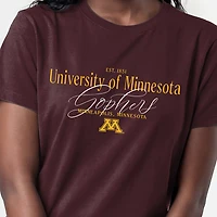 Women's Champion  Maroon Minnesota Golden Gophers Lifestyle T-Shirt