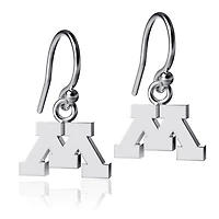 Dayna Designs Minnesota Golden Gophers Boucles d'oreilles pendantes en argent pour femme
