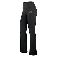 Women's Fanatics Black Minnesota Golden Gophers Training Camp Maxed Out Flare Leggings