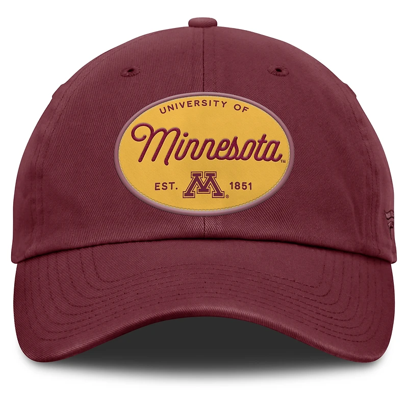 Casquette ajustable Candid marron Fanatics pour femmes des Golden Gophers du Minnesota