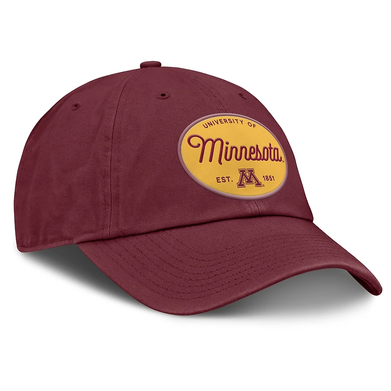 Casquette ajustable Candid marron Fanatics pour femmes des Golden Gophers du Minnesota
