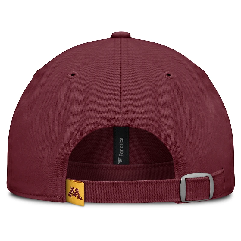 Casquette ajustable Candid marron Fanatics pour femmes des Golden Gophers du Minnesota