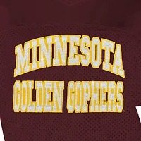 T-shirt tendance à strass pour femme Gameday Couture Bordeaux Minnesota Golden Gophers Until Kickoff