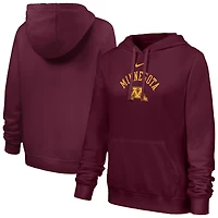 Sweat à capuche polaire Nike bordeaux pour femme, Minnesota Golden Gophers Club
