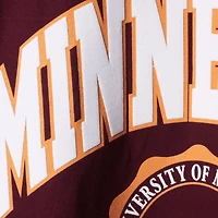 Women's Pressbox Maroon Minnesota Golden Gophers Edith Long Sleeve Oversized Top
