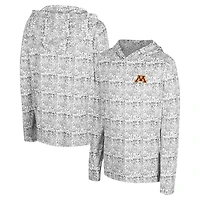 Youth Colosseum Black Minnesota Golden Gophers All-Over Print Hoodie