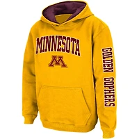 Sweat à capuche 2 coups pour jeunes Colosseum Gold Minnesota Golden Gophers