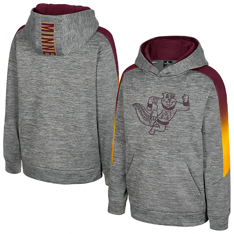 Sweat à capuche gris The Gang des Golden Gophers du Minnesota pour jeunes
