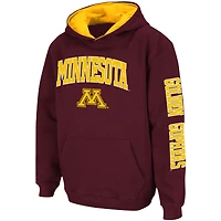Sweat à capuche 2-Hit Team Colosseum Minnesota Golden Gophers marron pour jeune