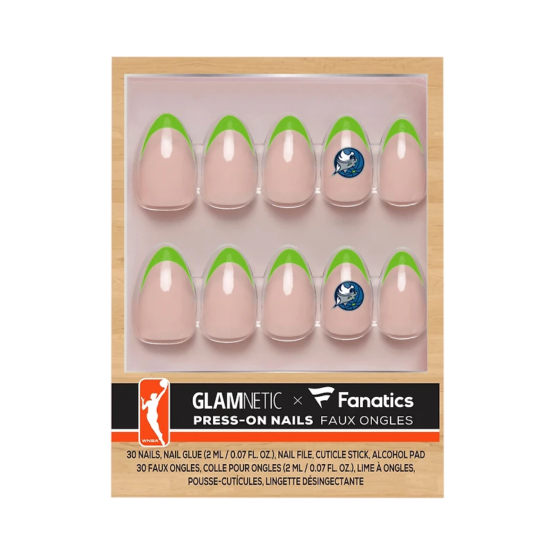 Kit à ongles Glamnetic x Fanatics Minnesota Lynx