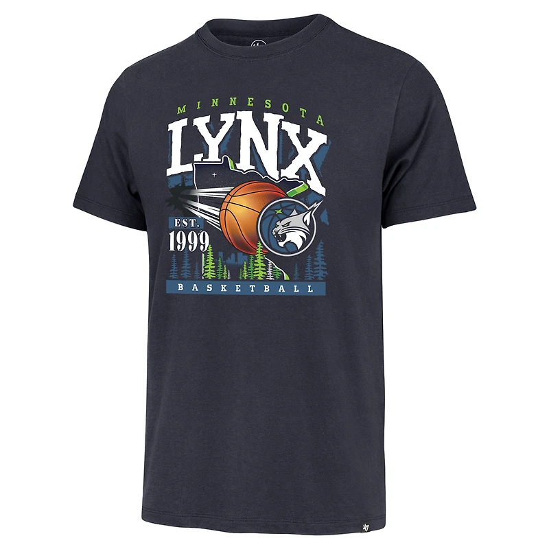 T-shirt bleu marine « 47 » pour homme, motif régional Minnesota Lynx, Franklin