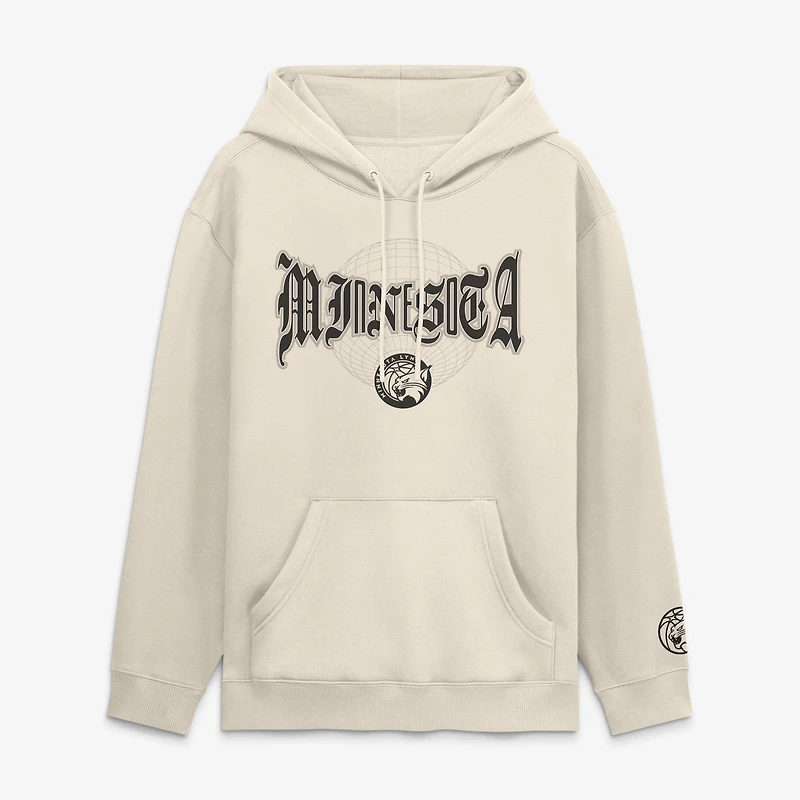 Men's Fanatics  Cream Minnesota Lynx Legacy Fleece Pullover Hoodie