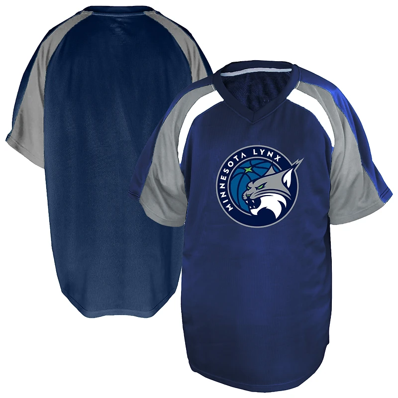 Men's Fanatics Navy Minnesota Lynx V-Neck T-Shirt