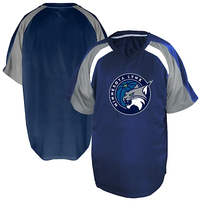 Men's Fanatics  Navy Minnesota Lynx V-Neck T-Shirt